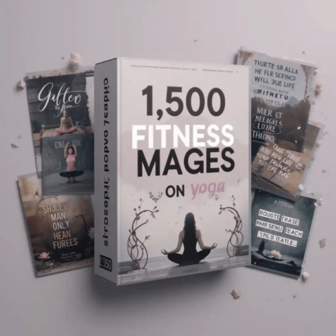 1,500 Quotes Images on Fitness and Yoga | Motivational & Inspirational Collection cover image.