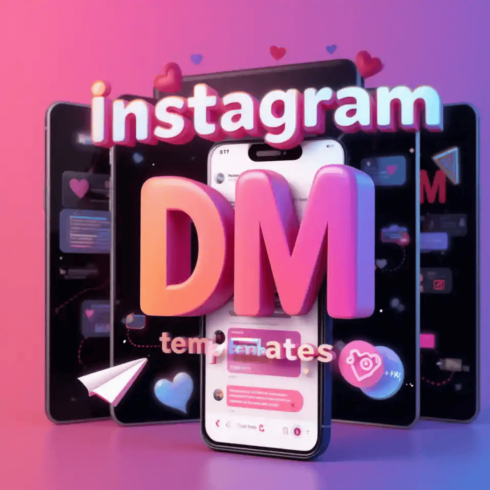 Instagram Direct Message Templates – 100+ Ready-to-Use Scripts for Sales & Leads cover image.