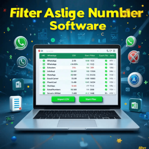 WhatsApp Number Filter Software – Verify Active WhatsApp Numbers for Targeted Campaigns cover image.