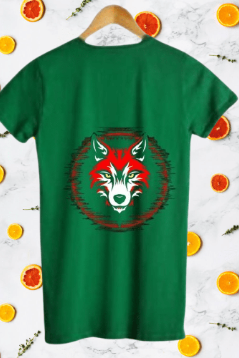 Lone Wolf in Neon pinterest preview image.