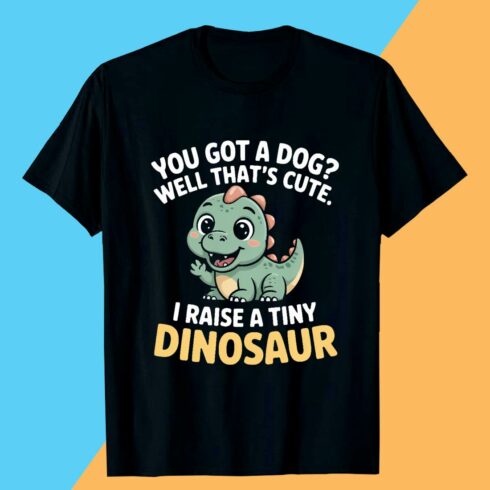 WELL-THAT-SCUTE-I-RAISE-A-TINY-DINOSAUR-Bald Eagle T shirt T shirt Design PNG cover image.