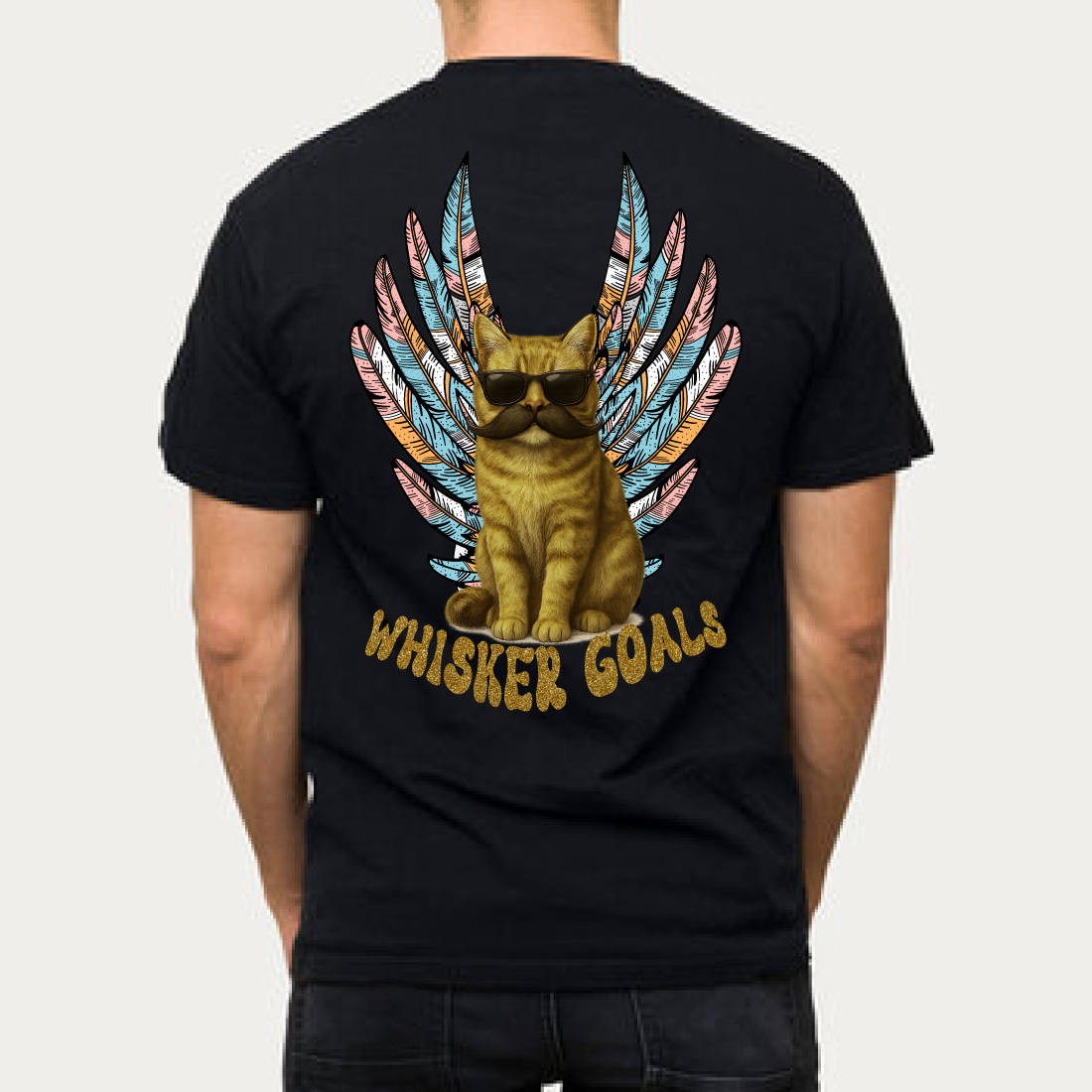WHISKER GOALS t-shirt preview image.