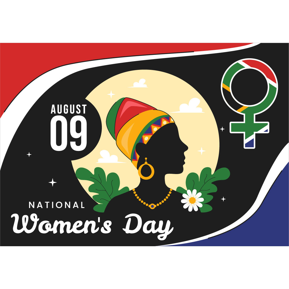 10 Women's Day in South Africa Illustration cover image.