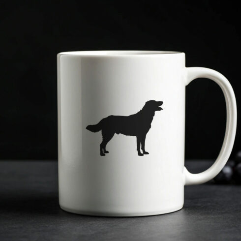 Dog Silhouette Different Pose Set cover image.