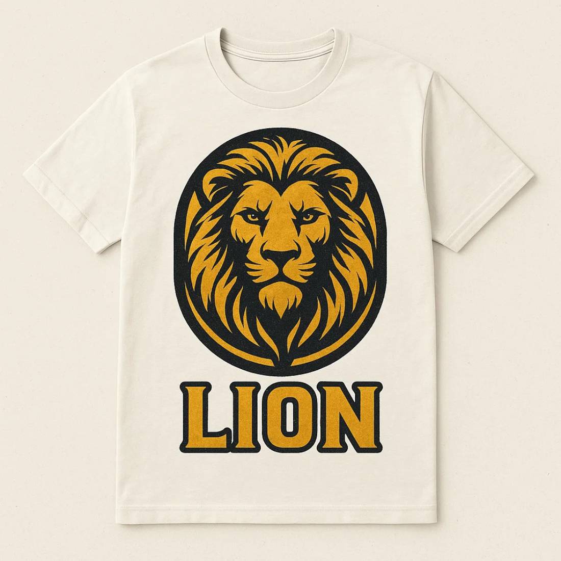 Lion T-Shirt & Logo Design preview image.