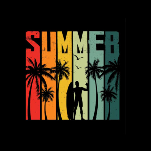 Summer T-shirt Design cover image.