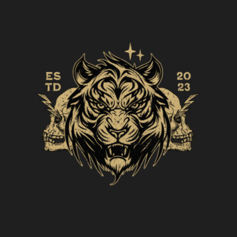 WILDNESS AND STRENGTH T-Shirt & Logo Design cover image.