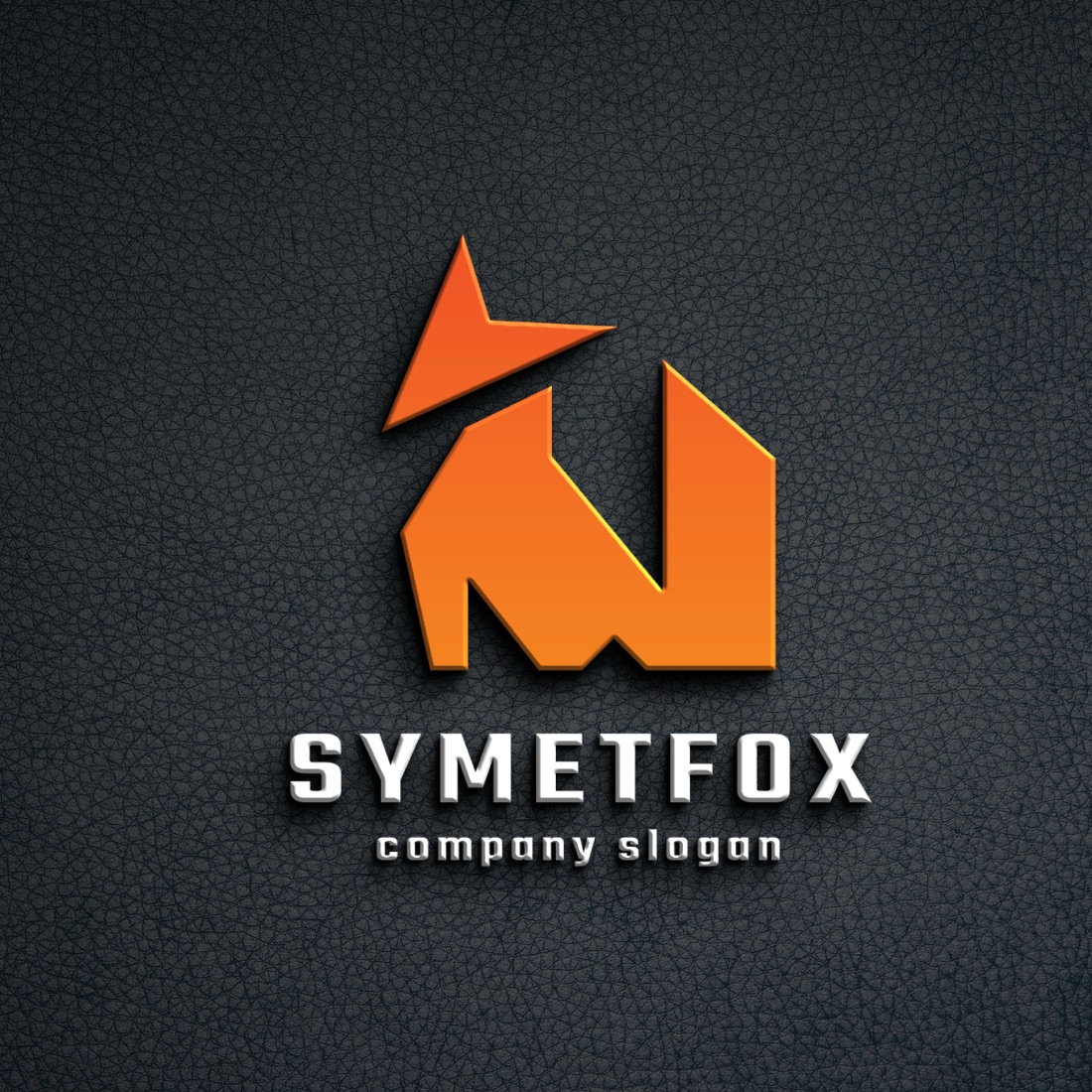 Symmetric Great Fox Logo preview image.