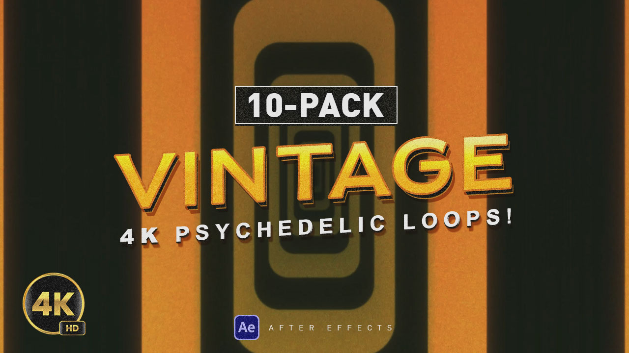 10 pack vintage psychedelic loops 596
