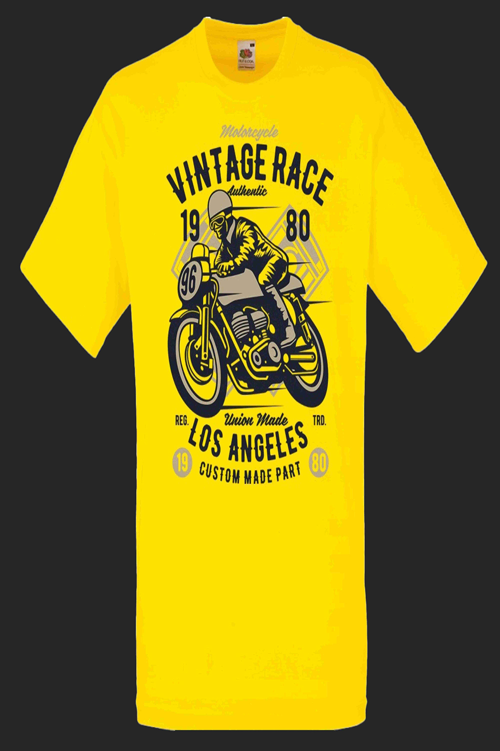 Vintage T Shirt Design pinterest preview image.