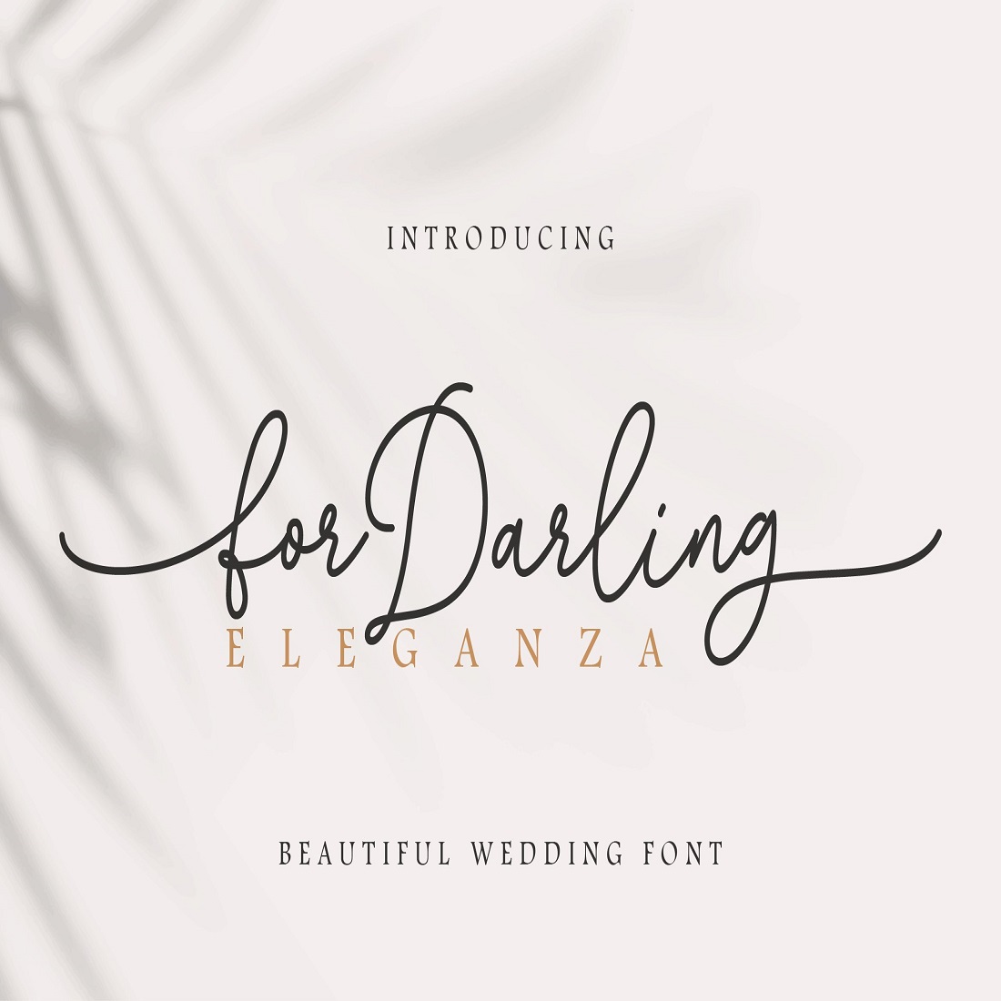 For Darling - Wedding Heart Font preview image.
