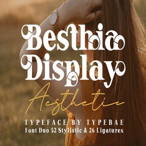 Besthia Display - Vintage Serif Font Duo cover image.