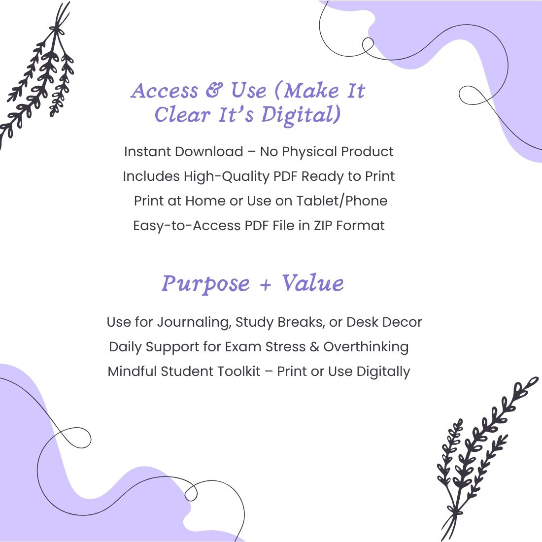 The Sacred Self Bundle – 20 Printable Feminine Energy Quotes preview image.