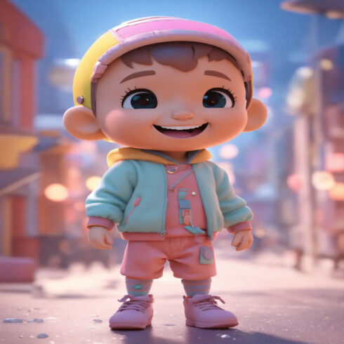 Super cute, baby pixar cover image.