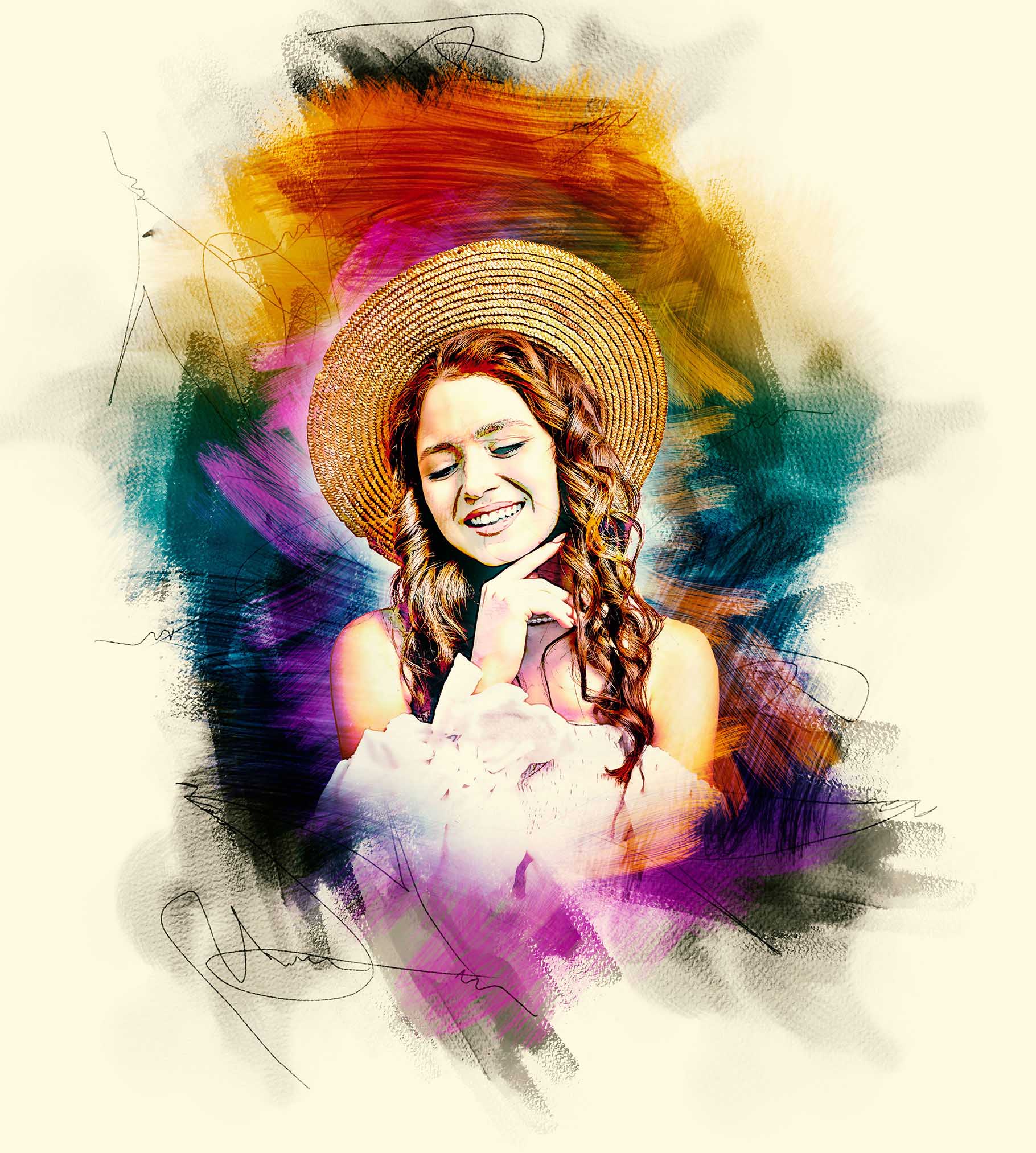 abstract manipulation photoshop action 12 781