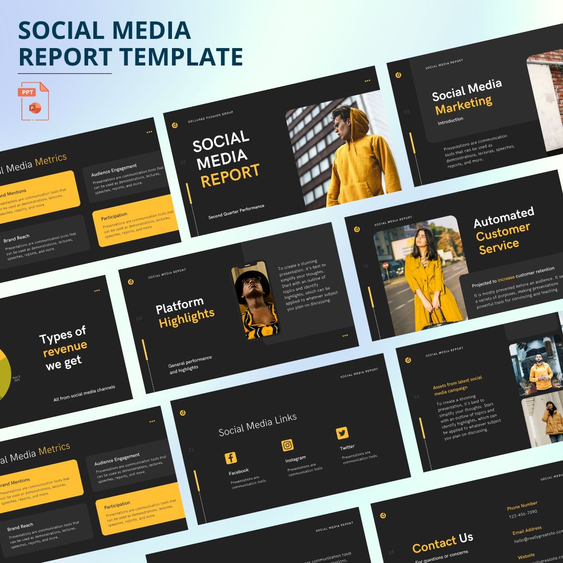 Social Media Excellence: Unveiling the Second Quarter Performance of Dellanee Fashion cover image.