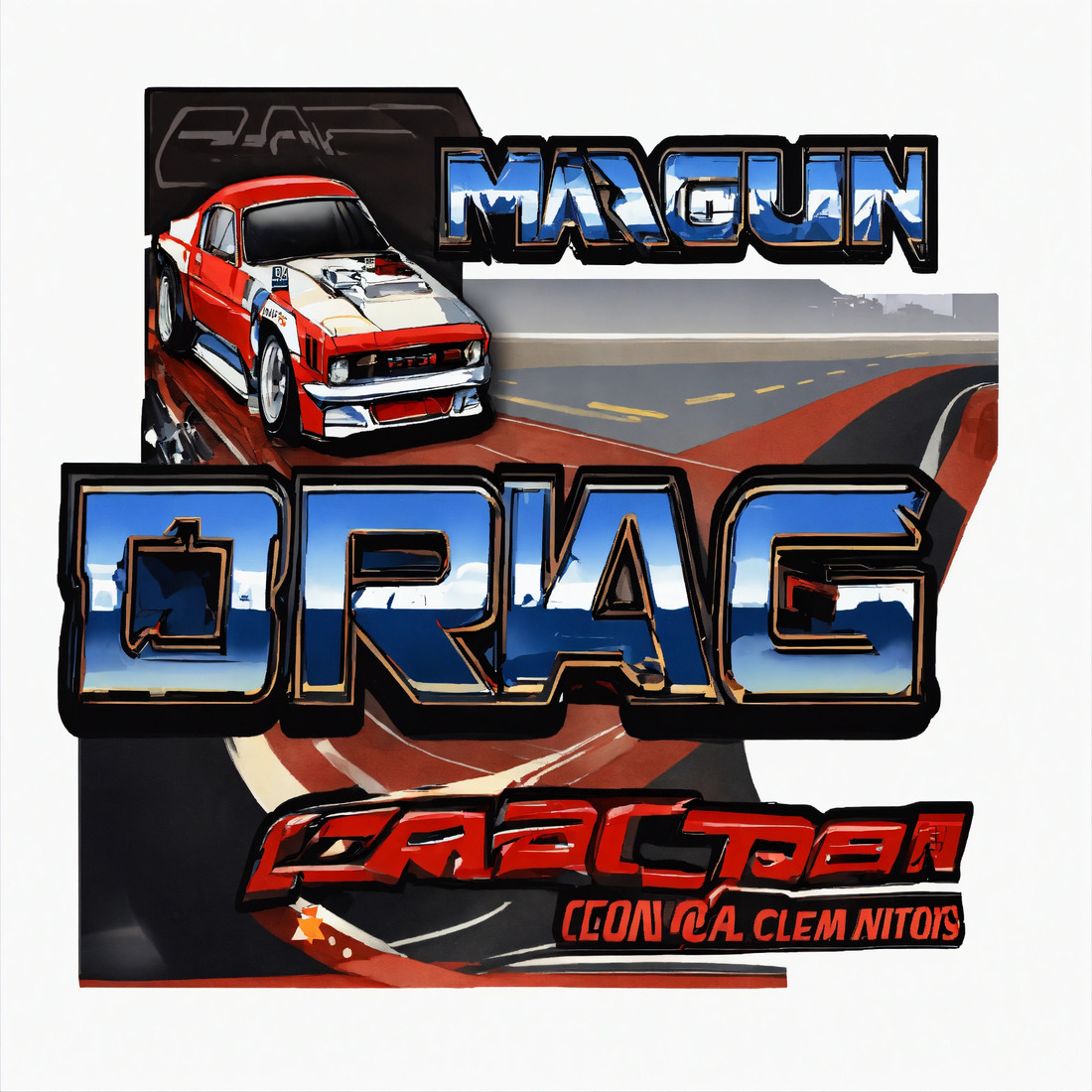 clean modern bike drag race car 3 440