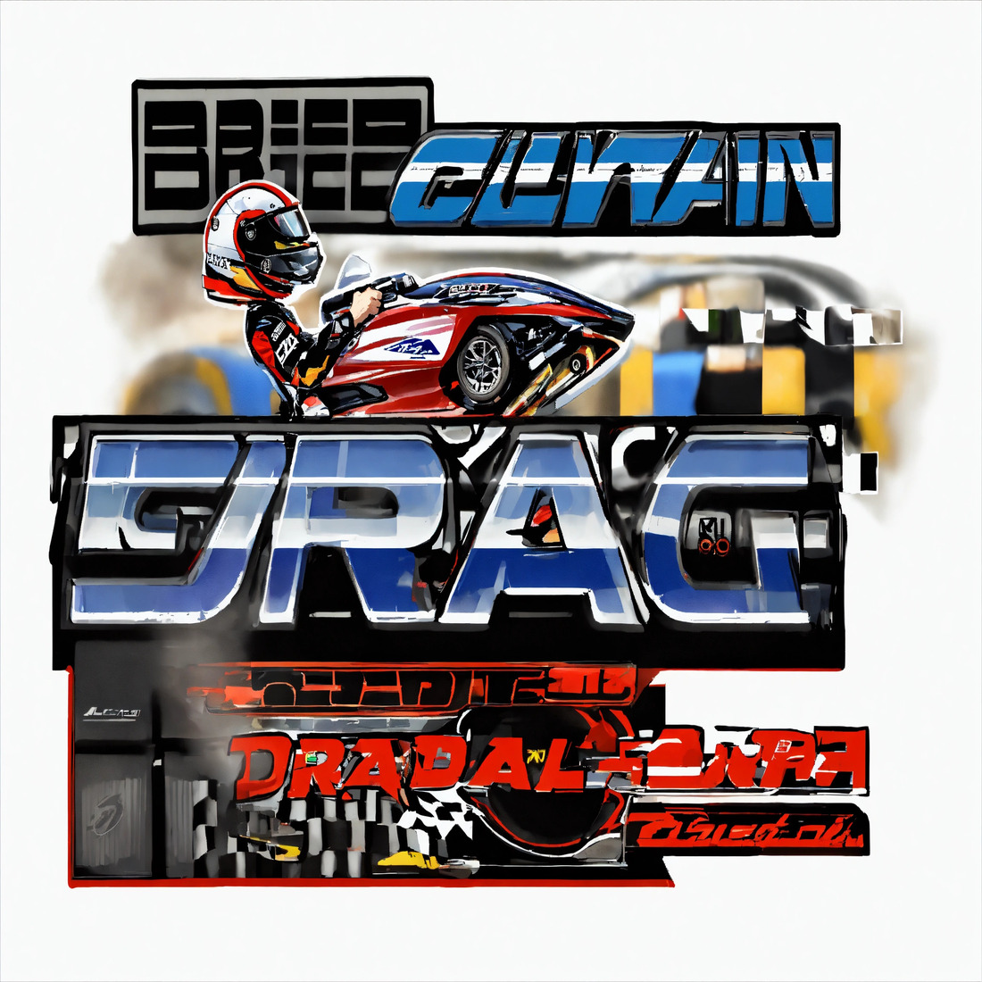 clean modern bike drag race car 5 878