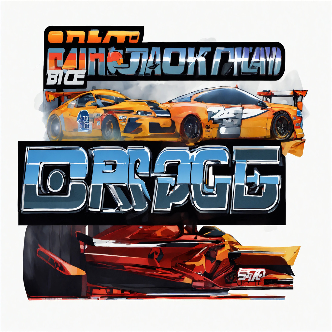 clean modern bike drag race car 6 811