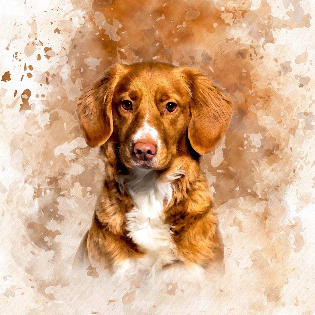 Personalized Digital Pet Portraits cover image.