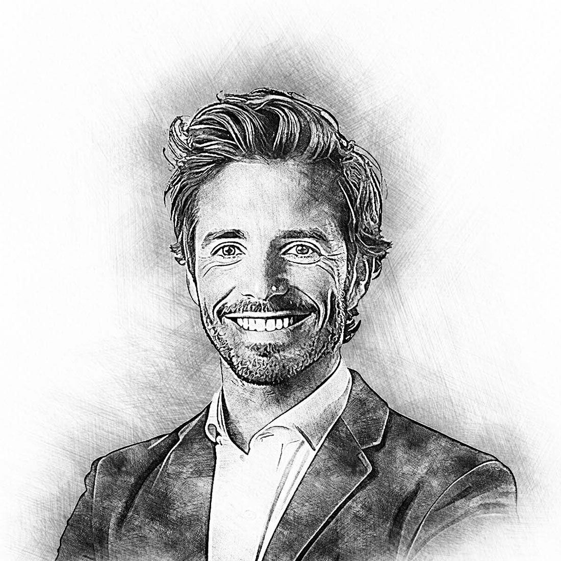 Realistic Pencil Sketch preview image.