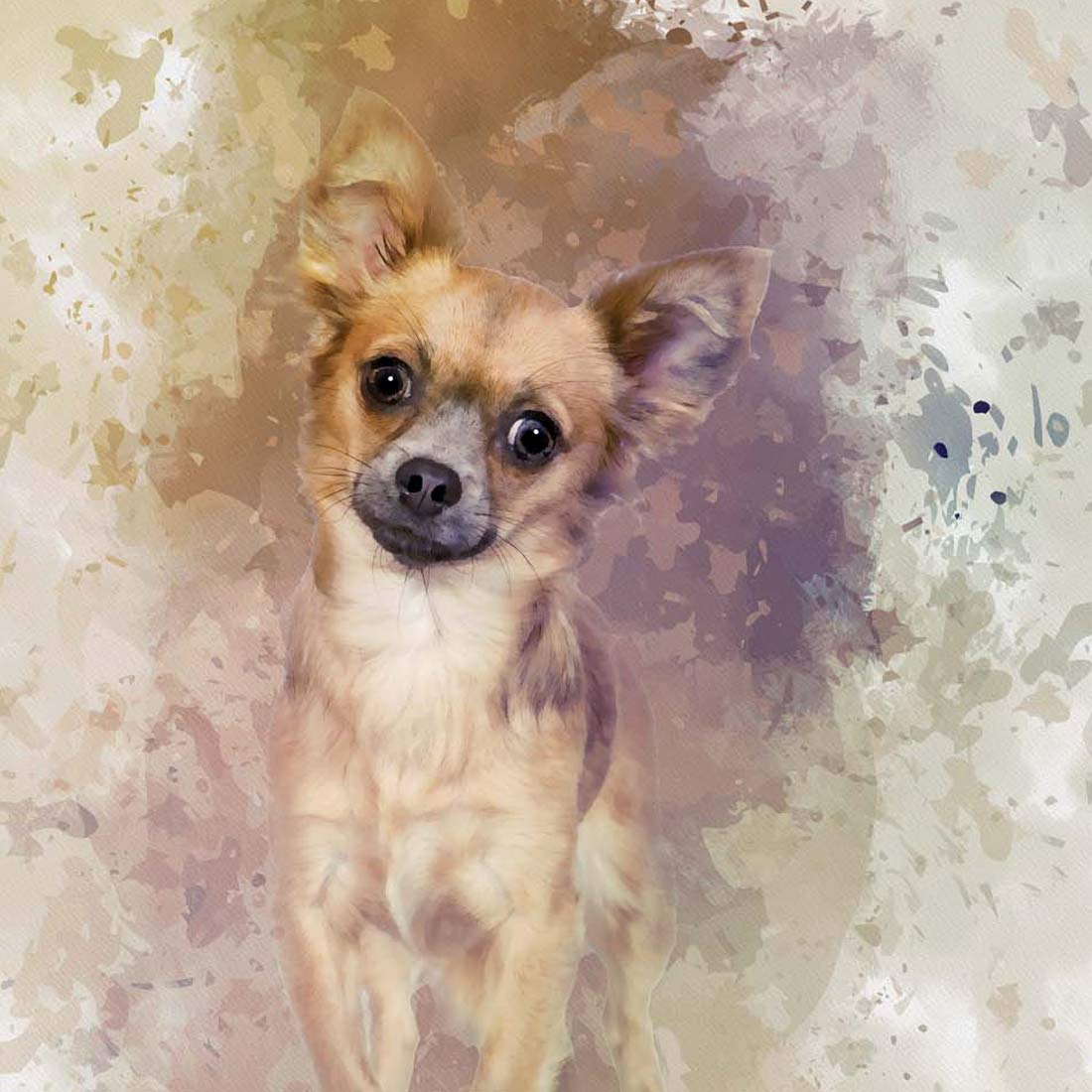 Personalized Digital Pet Portraits preview image.