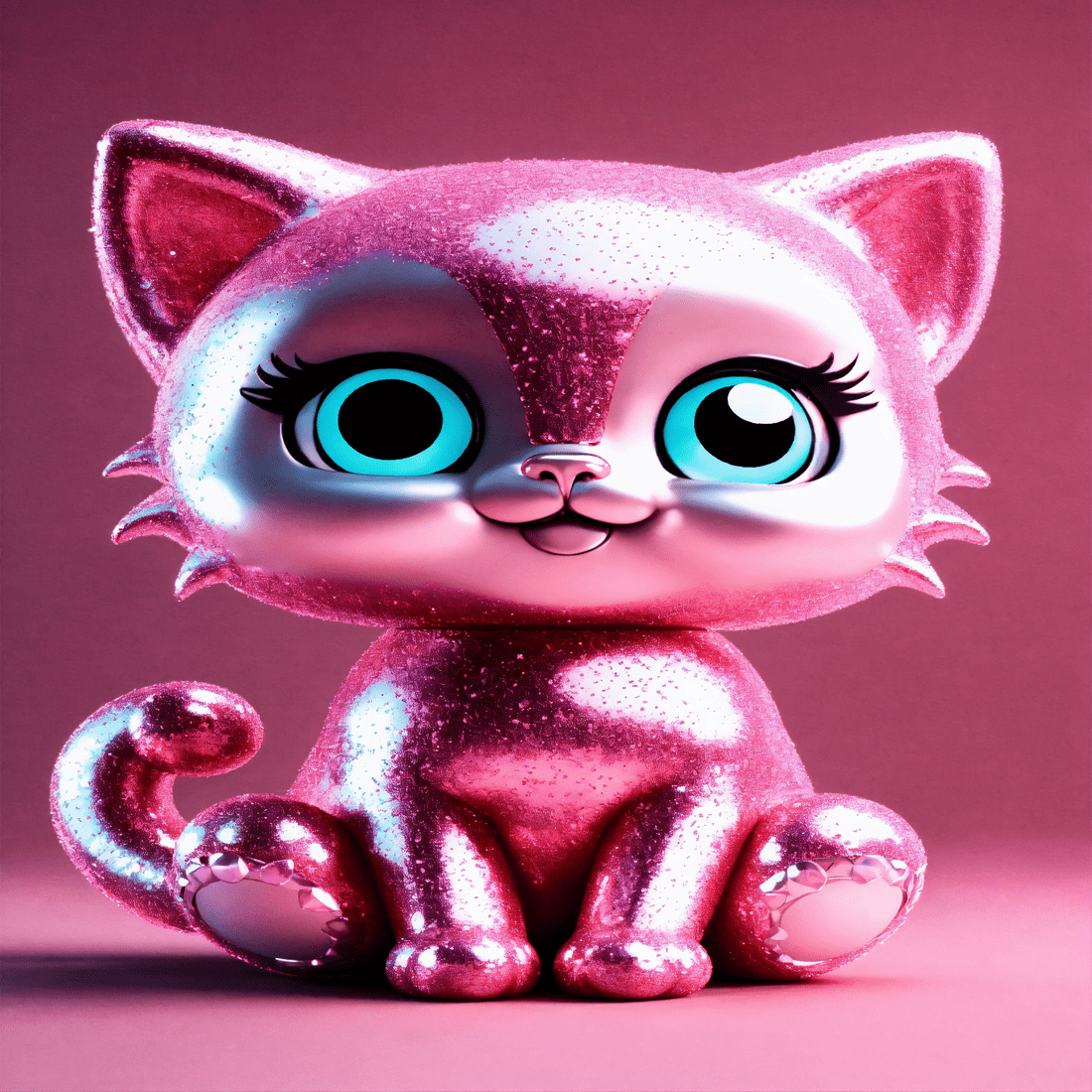 cute 3d bubble kitty 4 306