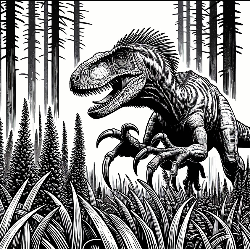 dinosaures vector collection set 2 810
