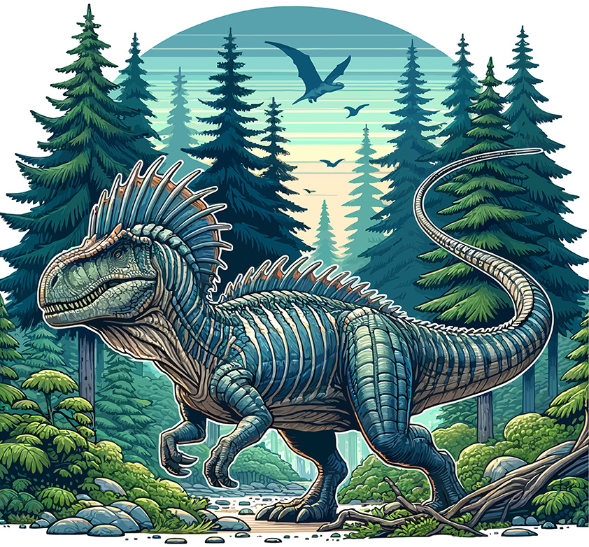 dinosaurs vector art 11 385
