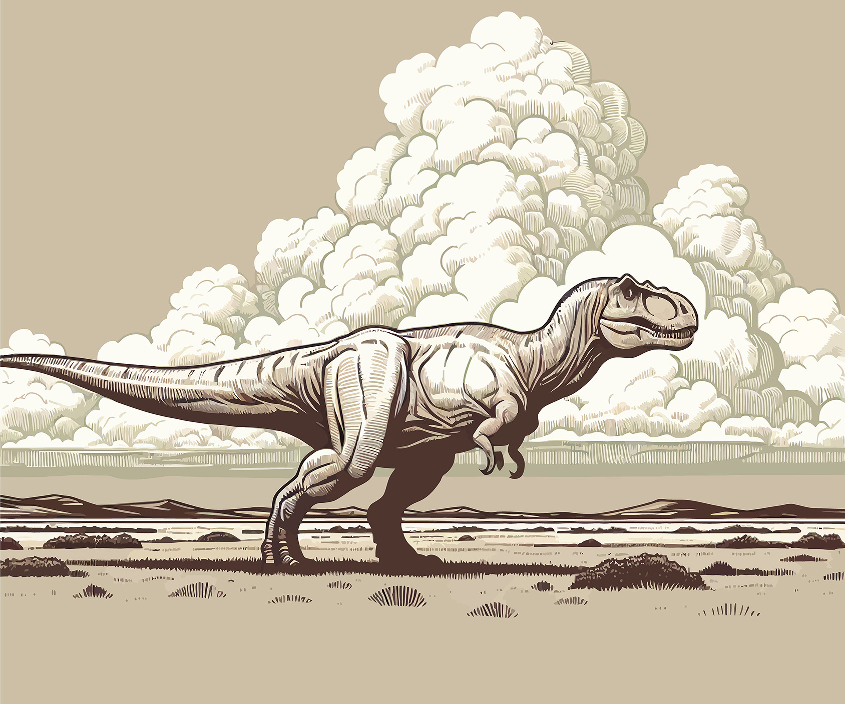 dinosaurs vector collection set 5 145