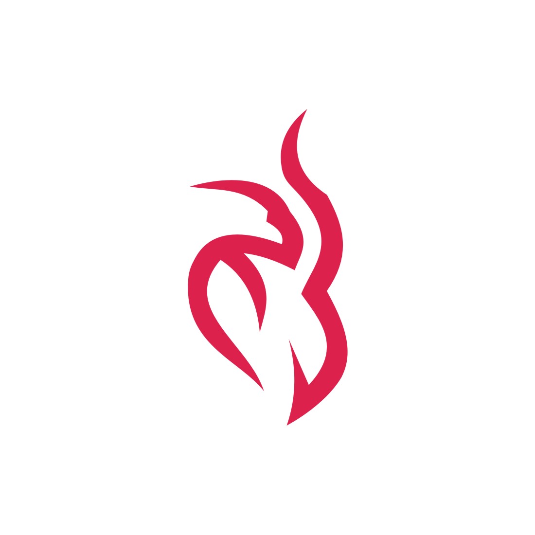 Flame Fire Phoenix Logo Vector cover image.