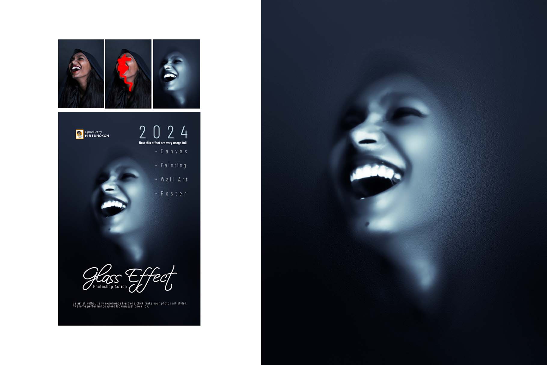 glass effect photoshop action 15 690