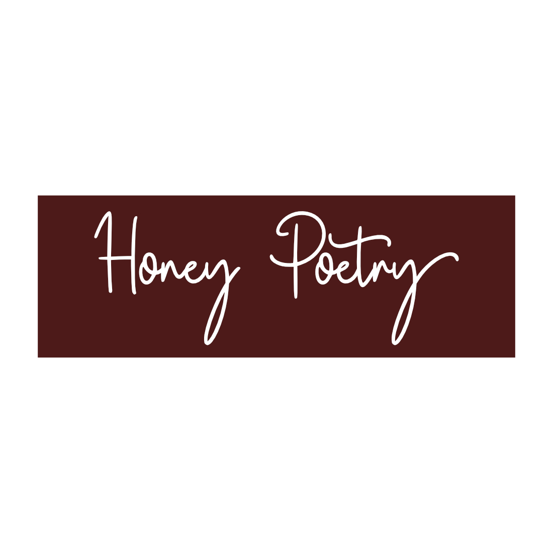 Honey Poetry cover image.