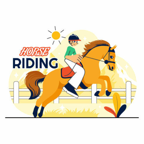 10 Horse Riding Practice Illustration cover image.