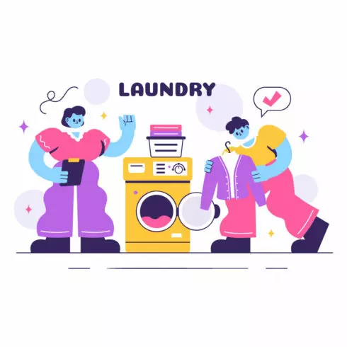 10 Laundry Room Illustration cover image.