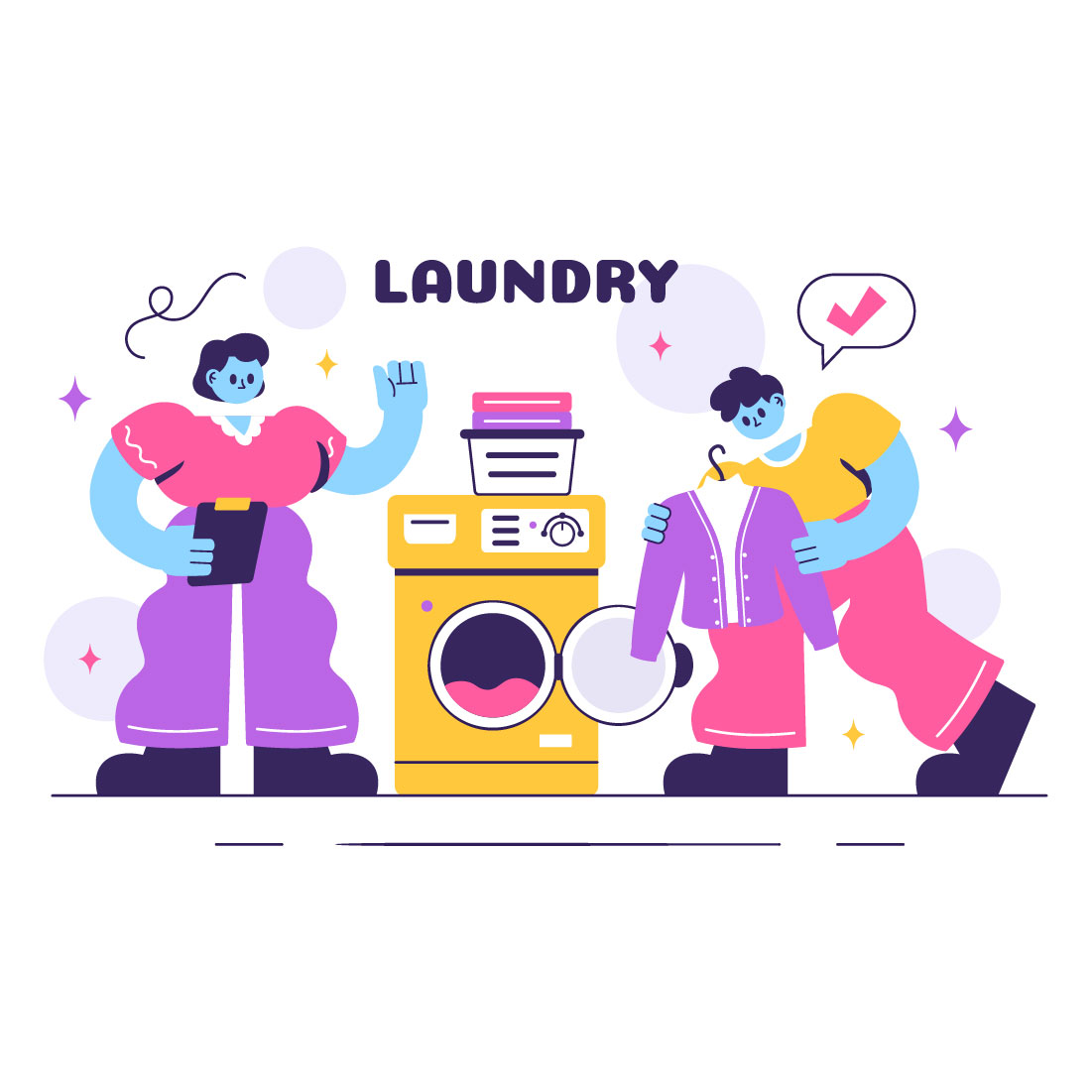 10 Laundry Room Illustration cover image.