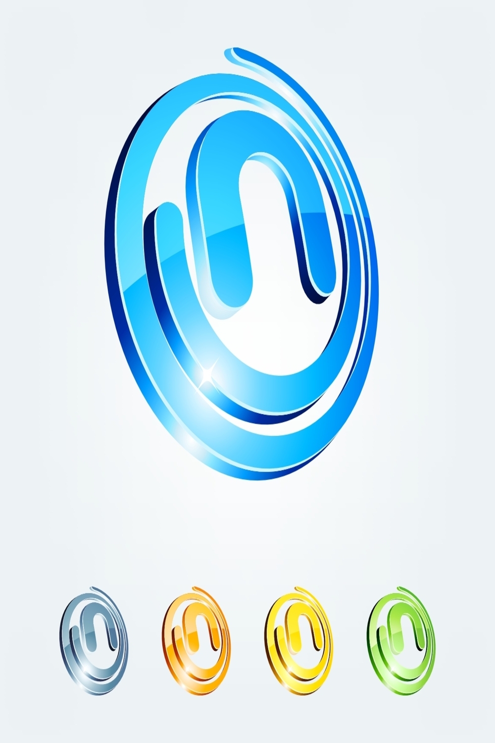 7 modelos de logotipos personalizado pinterest preview image.