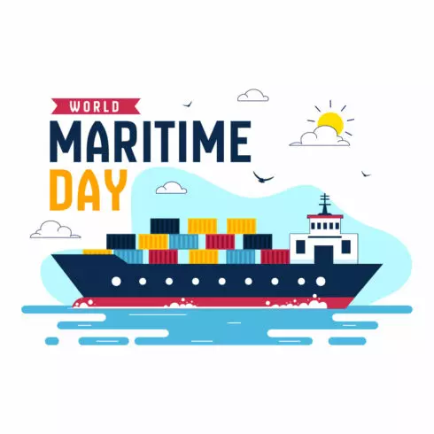 10 World Maritime Day Illustration cover image.