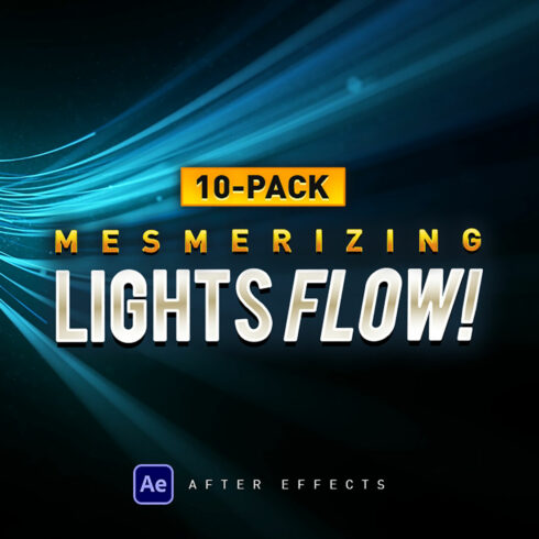 10-Pack Digital Magic: 4K Mesmerizing LightFlow! cover image.