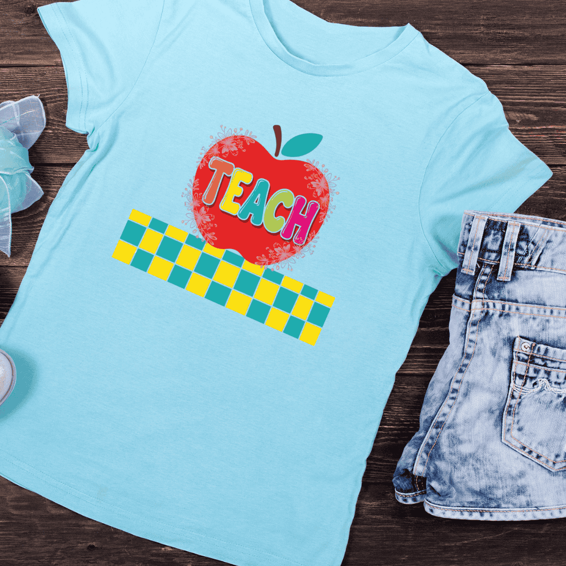 Education Teach Classroom T-Shirt Design preview image.