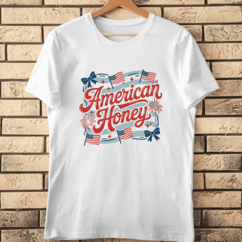 American Honey PNG for T-Shirt Design cover image.