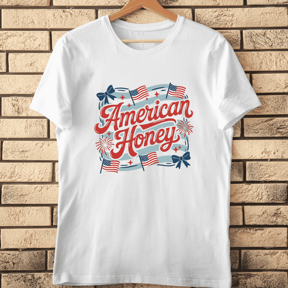 American Honey PNG for T-Shirt Design cover image.