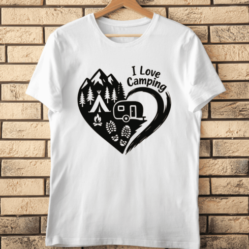 Nature Explore Travel T-Shirt Design cover image.