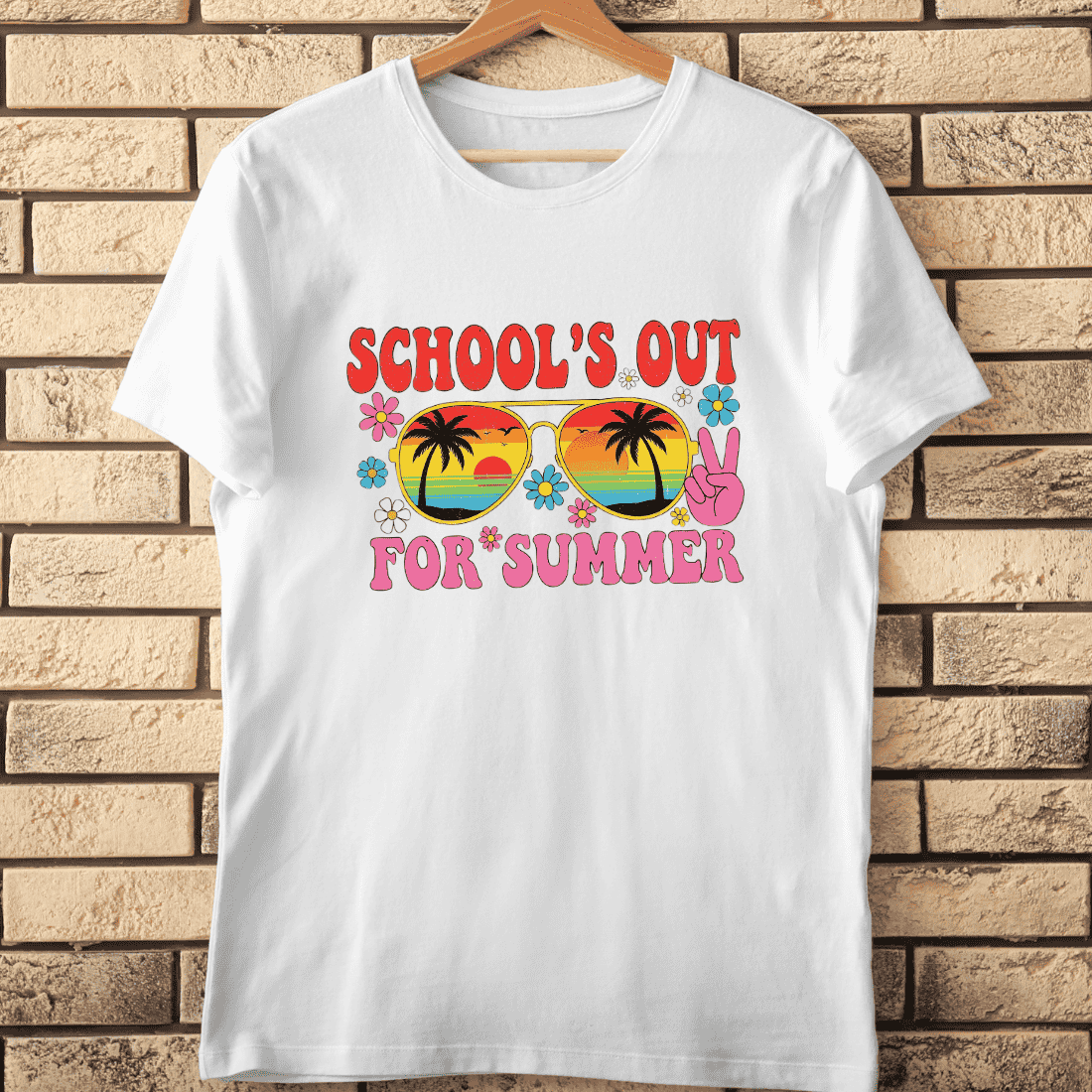 School's Out For Summer PNG T-Shirt Design cover image.