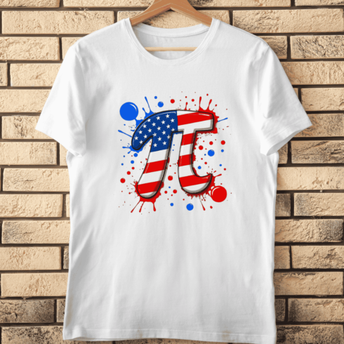 314 Celebration with USA Flag T-Shirt Design cover image.