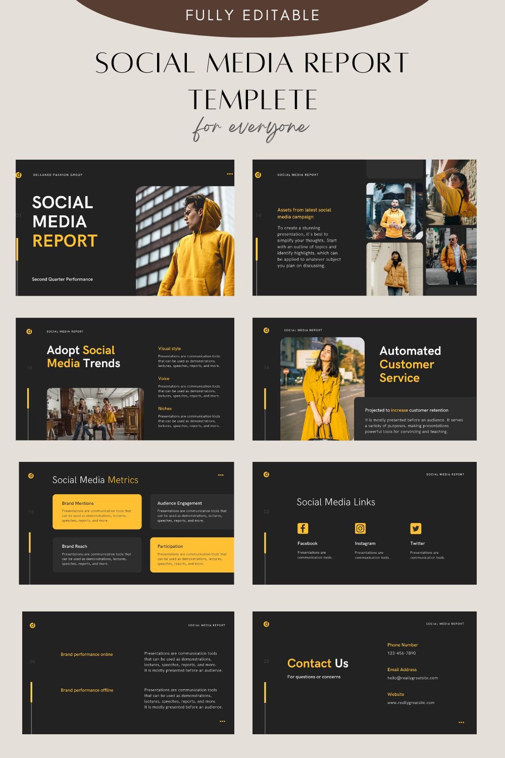 Social Media Excellence: Unveiling the Second Quarter Performance of Dellanee Fashion pinterest preview image.