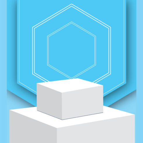 Modern podium design for conference and presentation events cover image.