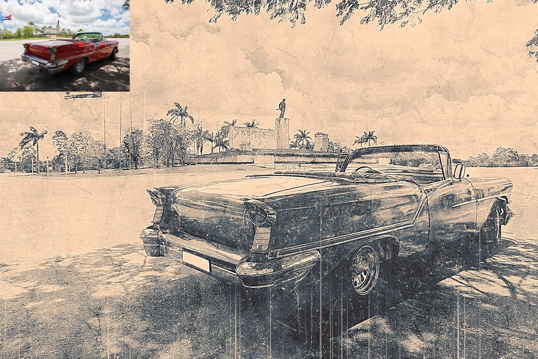 old cinematic photography effect 17 836