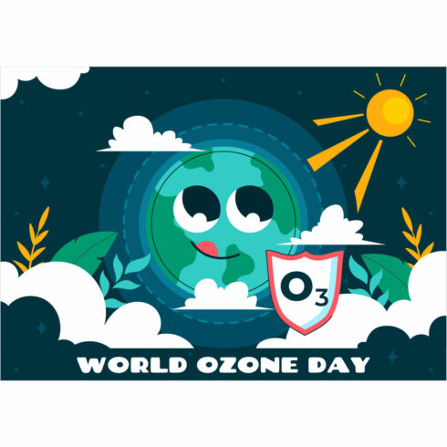 10 World Ozone Day Illustration cover image.