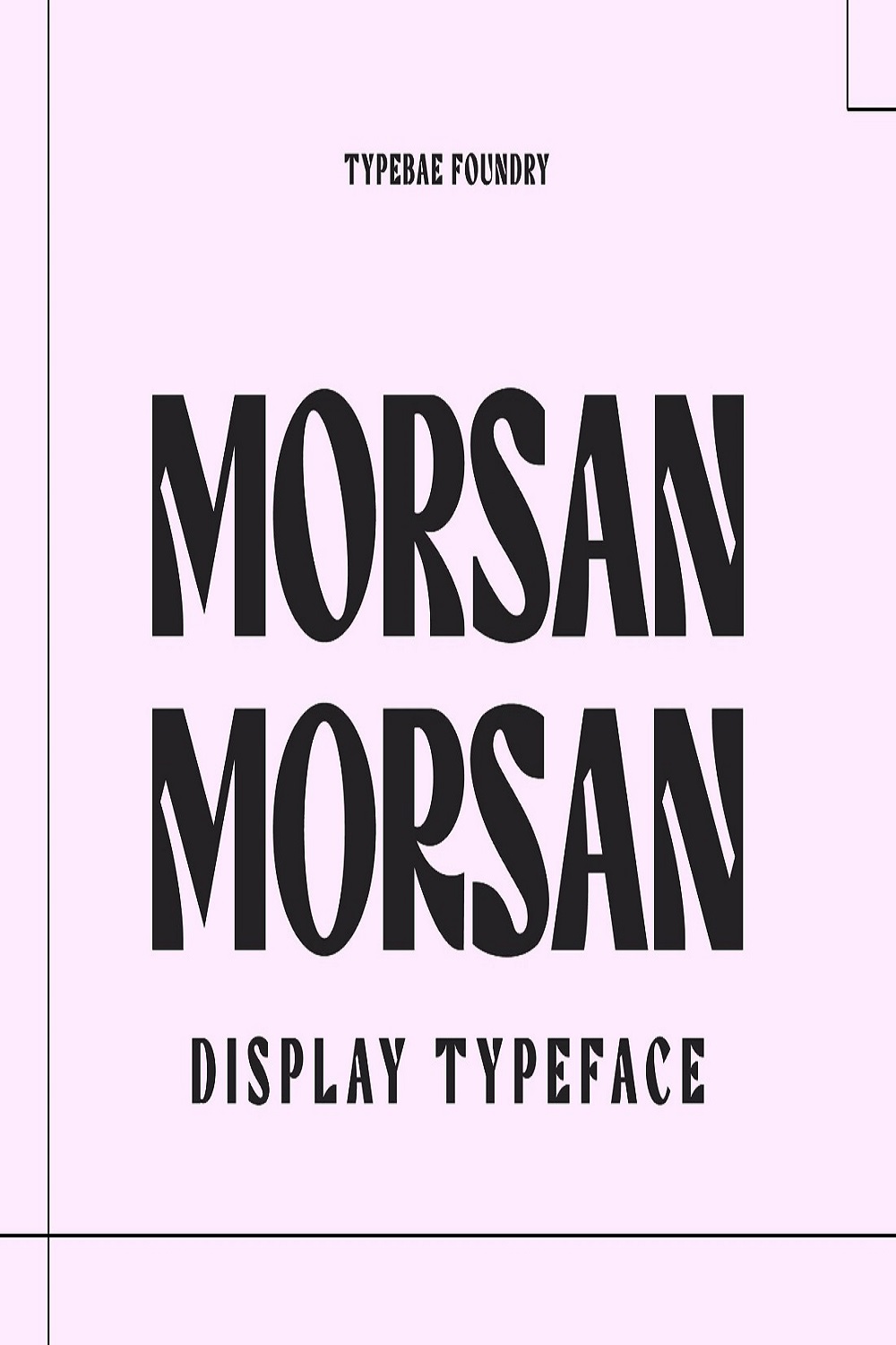 Brethen - Stylish Serif Font pinterest preview image.